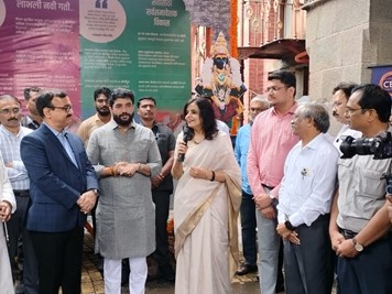 Central Bureau of Communications' info-picture chariot flagged off by Union Minister of State Muralidhar Mohol
